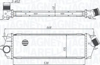 Magneti Marelli 351319205340 - Интеркулер avtolavka.club