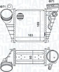 Magneti Marelli 351319205230 - Интеркулер avtolavka.club