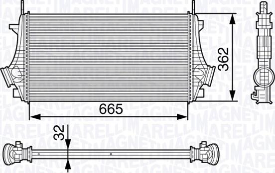 Magneti Marelli 351319202730 - Интеркулер avtolavka.club