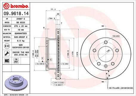 Magneti Marelli 360406098500 - Гальмівний диск avtolavka.club