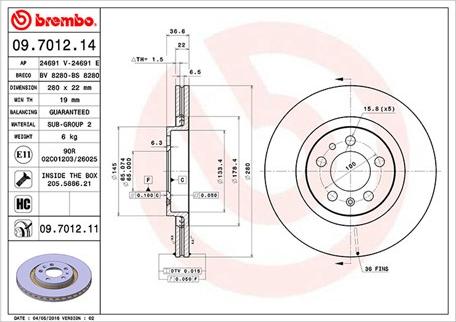 Magneti Marelli 360406049500 - Гальмівний диск avtolavka.club