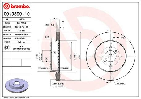 Magneti Marelli 360406046200 - Гальмівний диск avtolavka.club