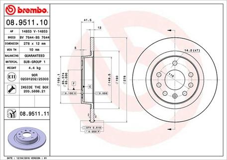 Magneti Marelli 360406040000 - Гальмівний диск avtolavka.club