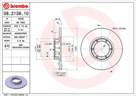 Magneti Marelli 360406041800 - Гальмівний диск avtolavka.club