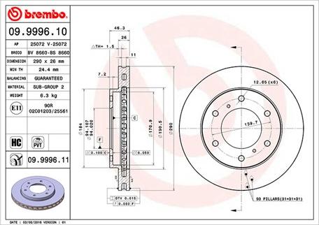 Magneti Marelli 360406059900 - Гальмівний диск avtolavka.club