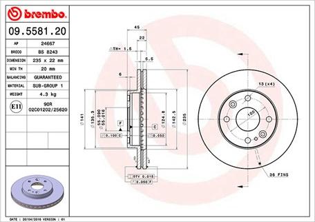 Magneti Marelli 360406052800 - Гальмівний диск avtolavka.club