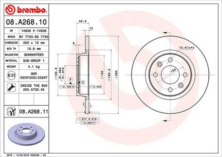 Magneti Marelli 360406061300 - Гальмівний диск avtolavka.club