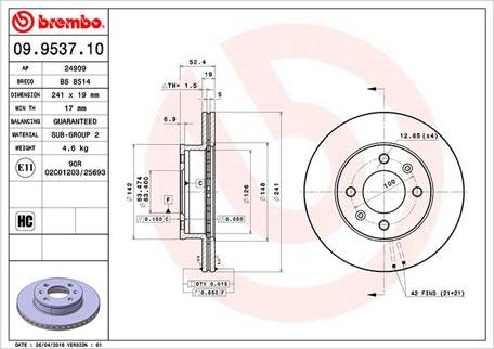 Magneti Marelli 360406004900 - Гальмівний диск avtolavka.club