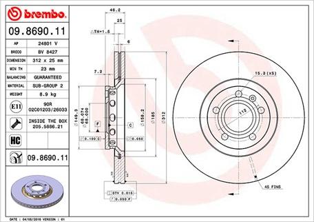 Magneti Marelli 360406001601 - Гальмівний диск avtolavka.club