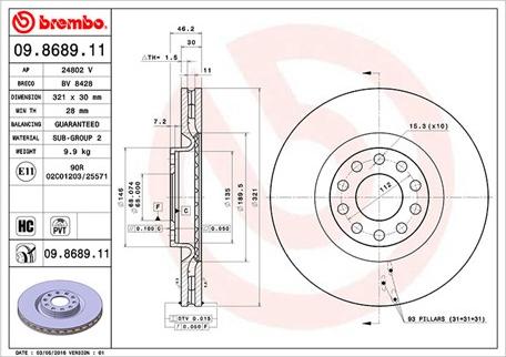 Magneti Marelli 360406001801 - Гальмівний диск avtolavka.club