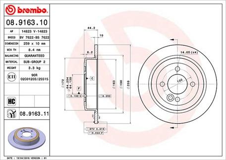 Magneti Marelli 360406002800 - Гальмівний диск avtolavka.club