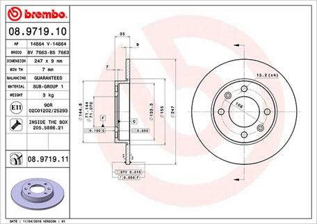 Magneti Marelli 360406019100 - Гальмівний диск avtolavka.club