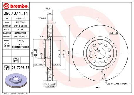 Magneti Marelli 360406010701 - Гальмівний диск avtolavka.club