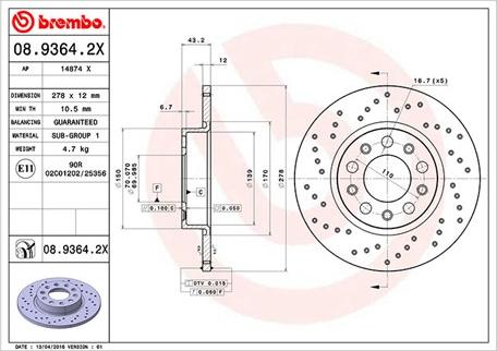 Magneti Marelli 360406011402 - Гальмівний диск avtolavka.club