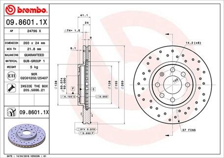 Magneti Marelli 360406039502 - Гальмівний диск avtolavka.club