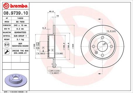 Magneti Marelli 360406039800 - Гальмівний диск avtolavka.club