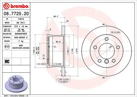 Magneti Marelli 360406033100 - Гальмівний диск avtolavka.club