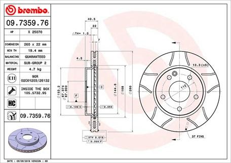 Magneti Marelli 360406032705 - Гальмівний диск avtolavka.club