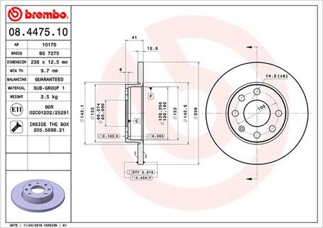 Magneti Marelli 360406037200 - Гальмівний диск avtolavka.club