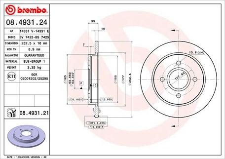 Magneti Marelli 360406024600 - Гальмівний диск avtolavka.club