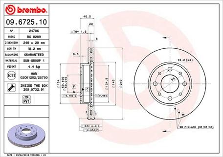 Magneti Marelli 360406023000 - Гальмівний диск avtolavka.club