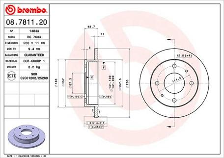 Magneti Marelli 360406027000 - Гальмівний диск avtolavka.club