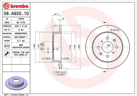 Magneti Marelli 360406079400 - Гальмівний диск avtolavka.club