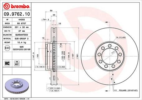 Magneti Marelli 360406109300 - Гальмівний диск avtolavka.club