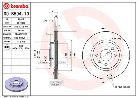 Magneti Marelli 360406114000 - Гальмівний диск avtolavka.club