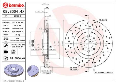 Magneti Marelli 360406134002 - Гальмівний диск avtolavka.club