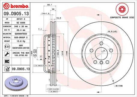 Magneti Marelli 360406134104 - Гальмівний диск avtolavka.club