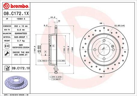 Magneti Marelli 360406135002 - Гальмівний диск avtolavka.club