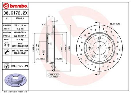 Magneti Marelli 360406136002 - Гальмівний диск avtolavka.club