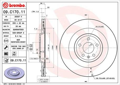 Magneti Marelli 360406132401 - Гальмівний диск avtolavka.club