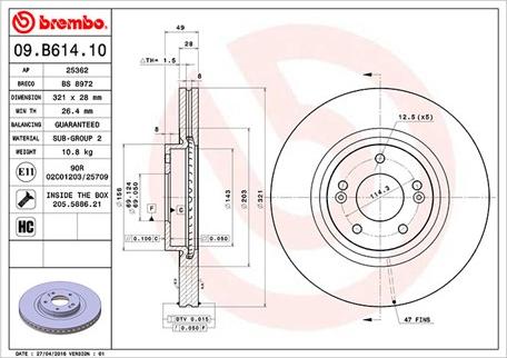 Magneti Marelli 360406121000 - Гальмівний диск avtolavka.club