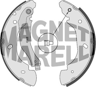 Magneti Marelli 360219198307 - Гальмівні колодки avtolavka.club