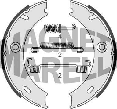 Magneti Marelli 360219198375 - Гальмівні колодки avtolavka.club