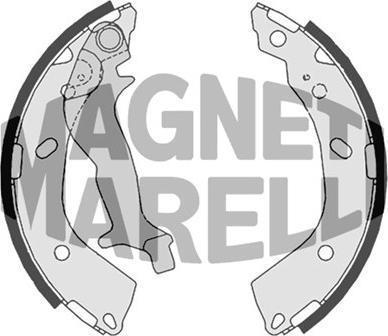 Magneti Marelli 360219198372 - Гальмівні колодки avtolavka.club