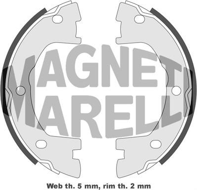 Magneti Marelli 360219198295 - Гальмівні колодки avtolavka.club