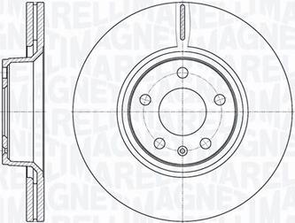 Magneti Marelli 361302040460 - Гальмівний диск avtolavka.club