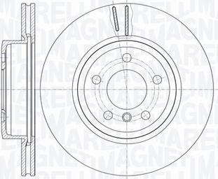 Magneti Marelli 361302040468 - Гальмівний диск avtolavka.club