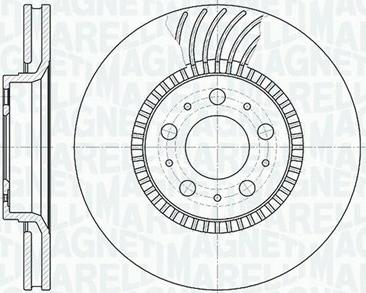 Magneti Marelli 361302040438 - Гальмівний диск avtolavka.club