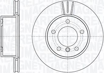 Magneti Marelli 361302040478 - Гальмівний диск avtolavka.club