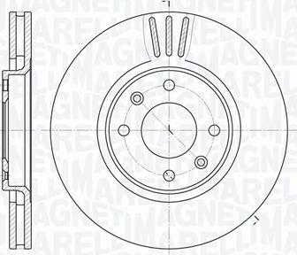 Magneti Marelli 361302040472 - Гальмівний диск avtolavka.club