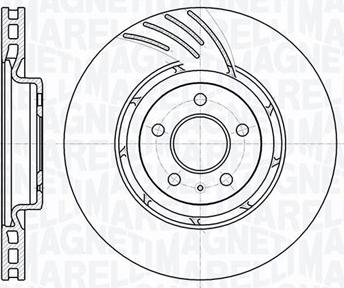 Magneti Marelli 361302040598 - Гальмівний диск avtolavka.club