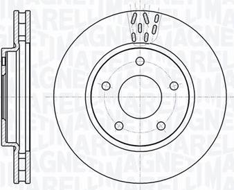 Magneti Marelli 361302040640 - Гальмівний диск avtolavka.club