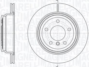 Magneti Marelli 361302040686 - Гальмівний диск avtolavka.club