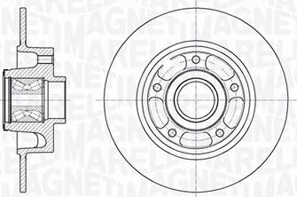 Magneti Marelli 361302040683 - Гальмівний диск avtolavka.club