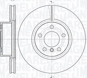 Magneti Marelli 361302040636 - Гальмівний диск avtolavka.club