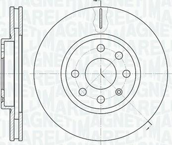 Magneti Marelli 361302040190 - Гальмівний диск avtolavka.club